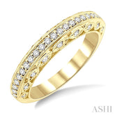 3/8 Ctw Diamond Matching Wedding Band in 14K Yellow Gold