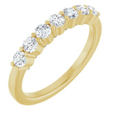14K Yellow Gold 1/2 CTW Natural Diamond Anniversary Band