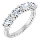 Platinum 1 1/2 CTW Lab-Grown Diamond Anniversary Band