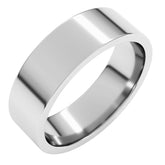 Sterling Silver 6 mm Lightweight Comfort-Fit Flat Band Size 10