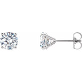 14K White 1 CTW Natural Diamond Cocktail-Style Earrings