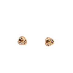 APPRAISED $150- 14KT Yellow Gold Knot Earrings