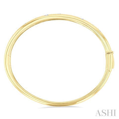 .50CTRDDM MOSAIC BANGLE YG 10K-G*