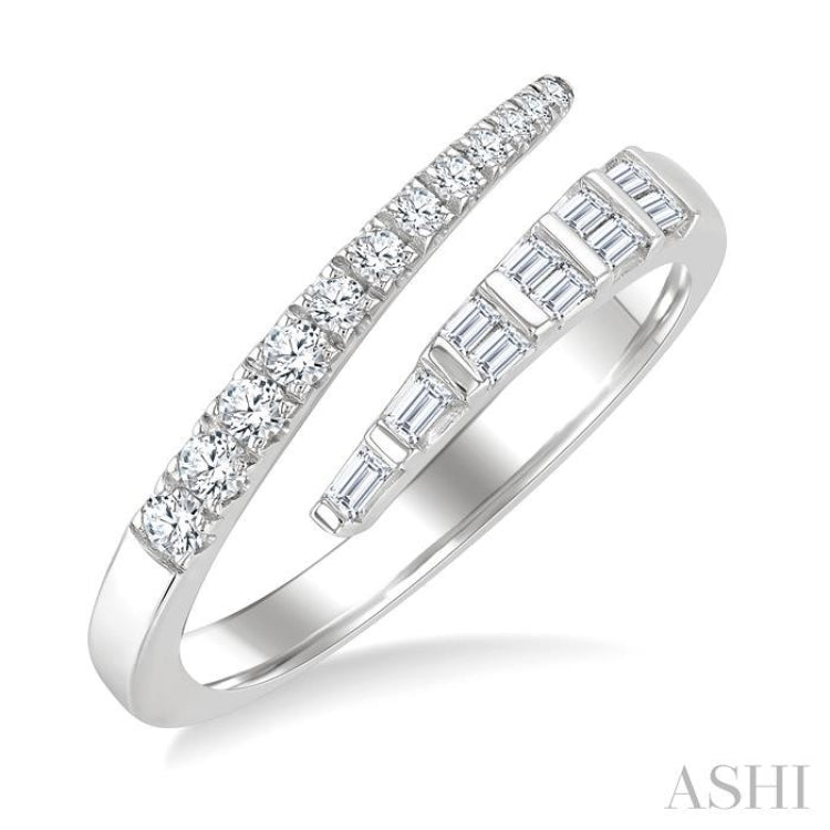 .40CTTWDM BGT-RD DIAMOND BAND WG 14K-G*