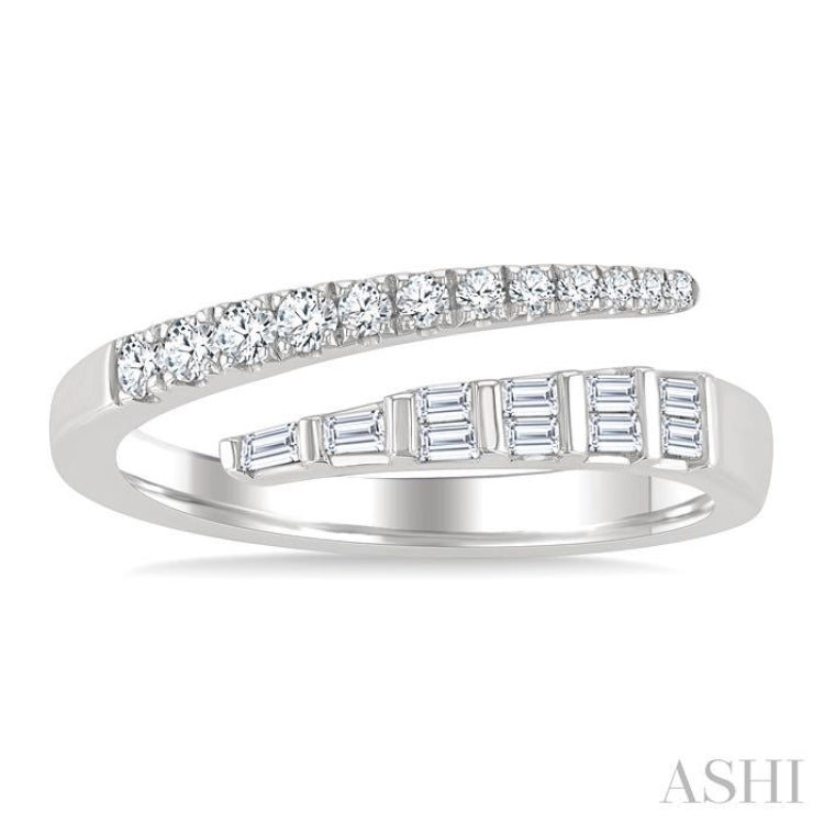 .40CTTWDM BGT-RD DIAMOND BAND WG 14K-G*