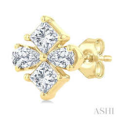 .35CTTWDM PETI MIX FANCY SHP ER YG14K-G*