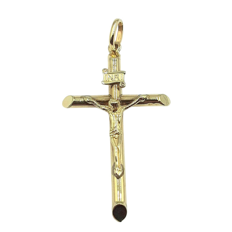 APPRAISED $300- 10KT Yellow Gold Crucifix Pendant