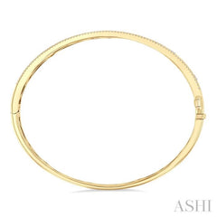 1.0CTRDDM SINGL STONE BEZEL BG YG 14K-G*