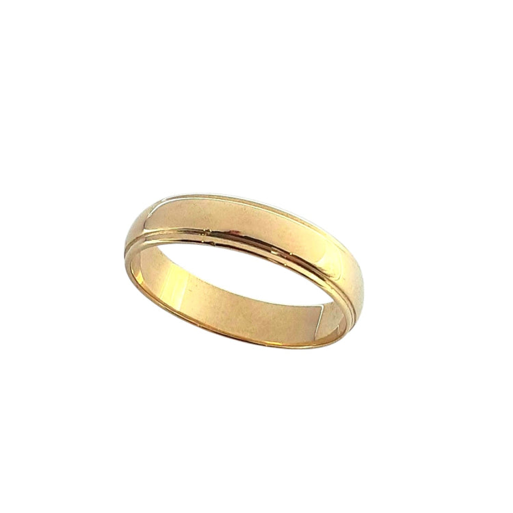 14KT Yellow Gold 4.8MM Band