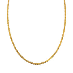 APPRAISED $500- 14KT Yellow Gold 15.5" In Length S Link Chain