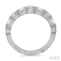 1/2 Ctw Diamond Fashion Band in 14K White Gold