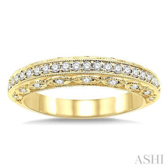 3/8 Ctw Diamond Matching Wedding Band in 14K Yellow Gold