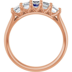 14K Rose Gold 1 3/4 CTW Lab-Grown Diamond Anniversary Band