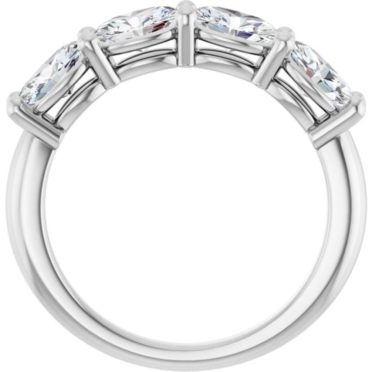 Platinum 1 1/2 CTW Lab-Grown Diamond Anniversary Band
