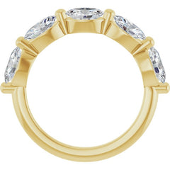 14K Yellow Gold 1 7/8 CTW Natural Diamond Annniversary Band