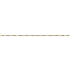 14K Yellow Gold 1 CTW Lab-Grown Diamond Line 7 1/4" Bracelet