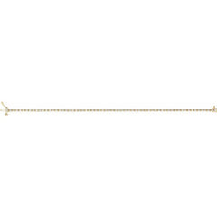 14K Yellow Gold 2 CTW Lab-Grown Diamond Line 7 1/4" Bracelet