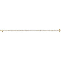 14K Yellow Gold 2 CTW Lab-Grown Diamond Line 7" Bracelet