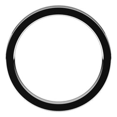 Sterling Silver 2.5 mm Comfort-Fit Flat Band Size 7