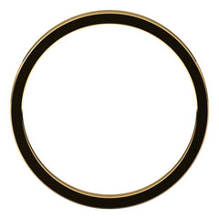 14K Yellow Gold 2 mm Flat Band Size 8.5