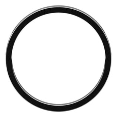 14K White Gold 2 mm Flat Band Size 10