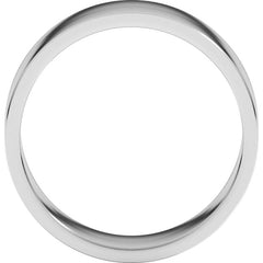Continuum Sterling Silver 7 mm Flat Band Size 4.5
