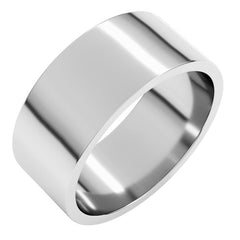 Continuum Sterling Silver 8 mm Flat Band Size 9.5