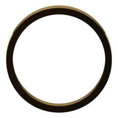 10K Yellow Gold 3.5 mm Flat Band Size 7.5