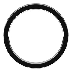 Platinum 2 mm Comfort-Fit Flat Band Size 6