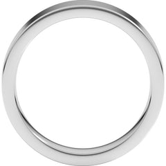 Platinum 5 mm Comfort-Fit Flat Band Size 10.5