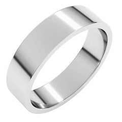 Sterling Silver 5 mm Flat Band Size 8