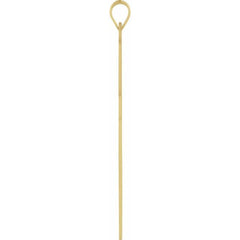 18K Yellow 39 x 25 mm Cross Pendant