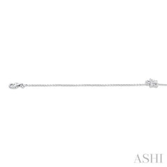 1/10 Ctw Petite Star Round Cut Diamond Fashion Bracelet in 10K Yellow Gold