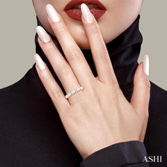 4 MM Round Shape Cultured Pearl and 1/6 Ctw Round Cut Diamond Fashion Ring in 10K Yellow Gold