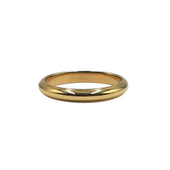 14kt Yellow Gold 3mm Milgrain Band 