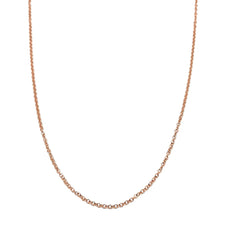 APPRAISED $300- 14KT Rose Gold 18" Anchor Link Chain