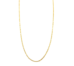 APPRAISED $1200- 18" 18KT Yellow Gold Rope Chain