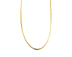 APPRAISED $900- 14KT Yellow Gold 24" Box Link Chain