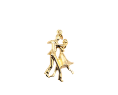 14KT Yellow Gold Couple Dancing Charm