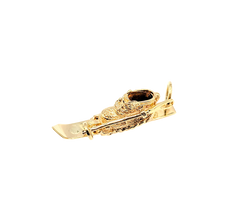 14KT Yellow Gold Ski Charm