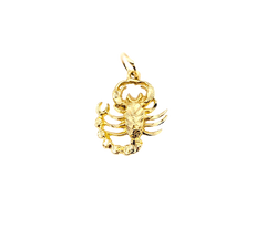 14KT Yellow Gold Scorpion Charm