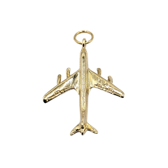 14KT Yellow Gold Airplane Charm