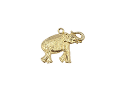 APPRAISED $350- 14KT Yellow Gold Elephant Charm
