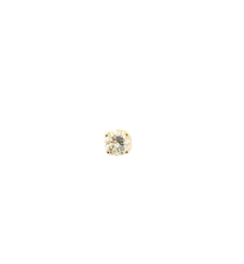 APPRAISED $300- 14KT Yellow Gold Single Diamond Stud