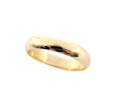 14KT Yellow Gold 4.8MM Polished Band