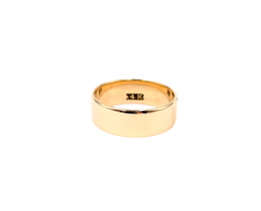 6.3MM 14KT Yellow Gold Flat Polished Band