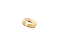 14KT Yellow Gold 4.9MM Polished Band