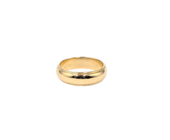 14KT Yellow Gold 4.8MM Milgrain Band