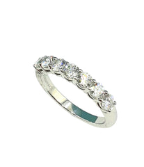 APPRAISED $10,000- Platinum Diamond Row Ring
